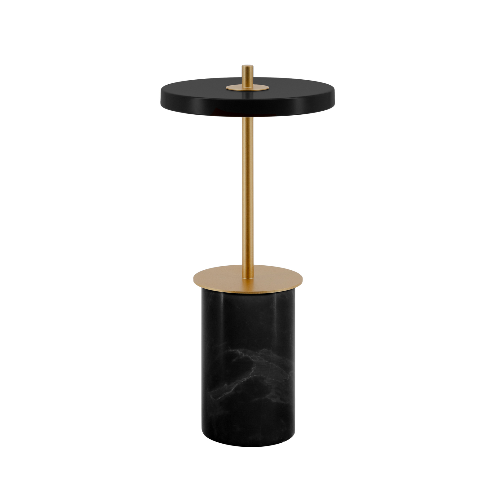 Asteria Move Portable Table Lamp Mini Black Marble - UMAGE